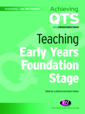 cover image of Teaching Early Years Foundation Stage
